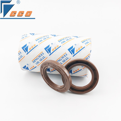 kopen FKM TC Type Oliekeerring Temperatuur Tot 250°C Bruin Dubbele Lip olieafdichtingen voor Transmissie online manufacture